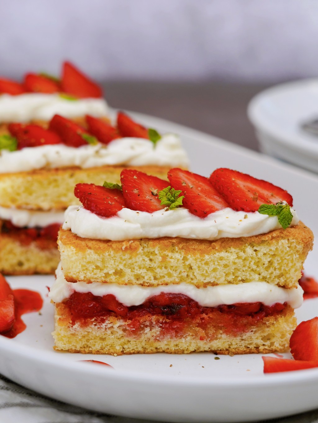 Shortcake grillé aux fraises et&nbsp;porto