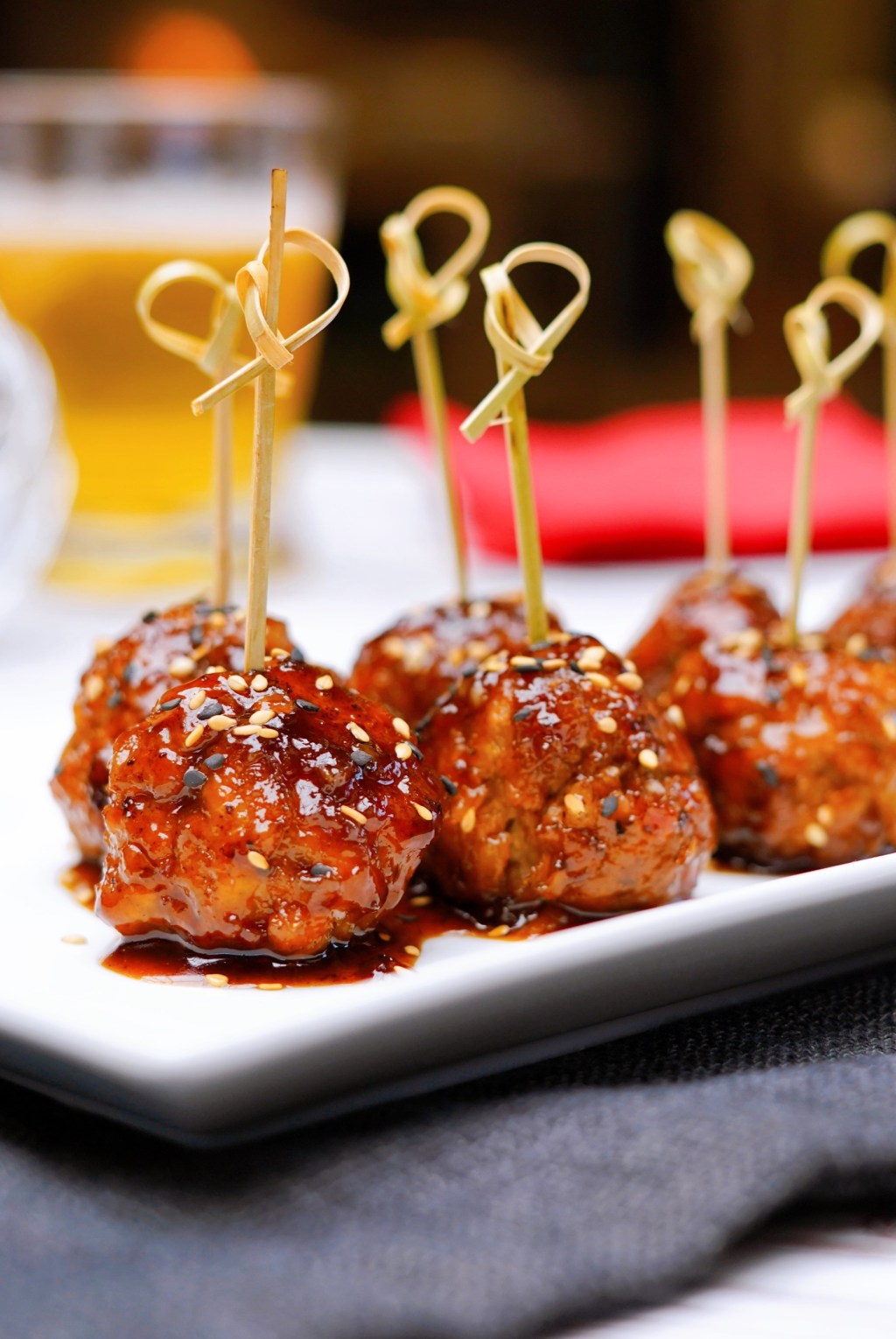 Boulettes façon &laquo;&nbsp;saucisses cocktails&nbsp;&raquo;