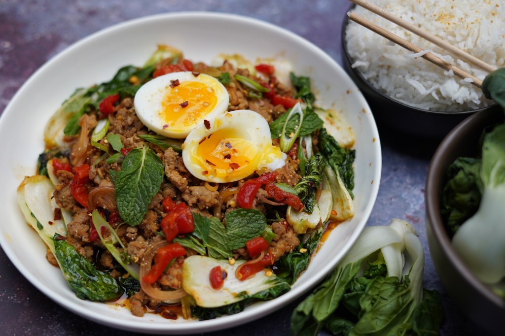 Sauté de porc à la Thaïlandaise&nbsp;(Larb)