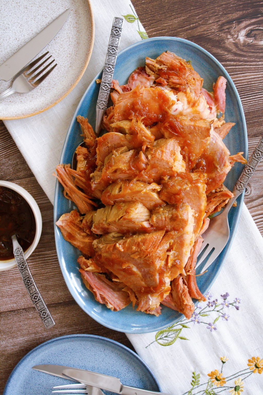 Jambon braisé à l’érable et à la&nbsp;bière